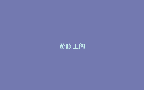 游滕王阁