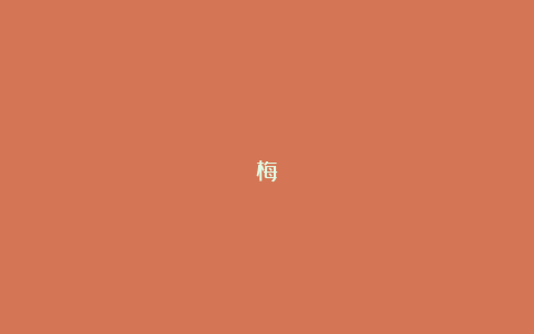 梅