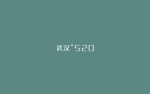 武汉“520