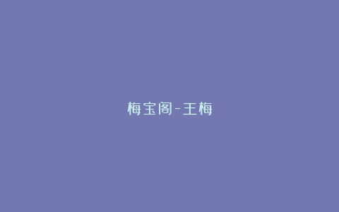 梅宝阁-王梅