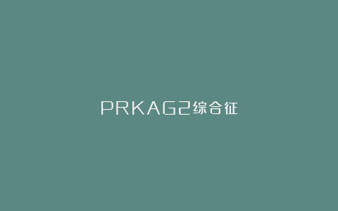 PRKAG2综合征