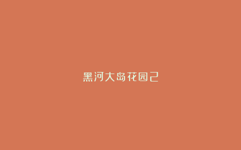 黑河大岛花园2