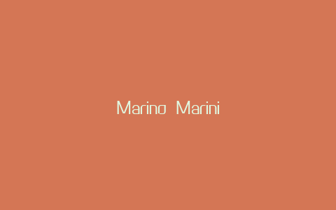 Marino Marini