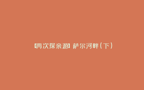 【再次探亲游】萨尔河畔(下)
