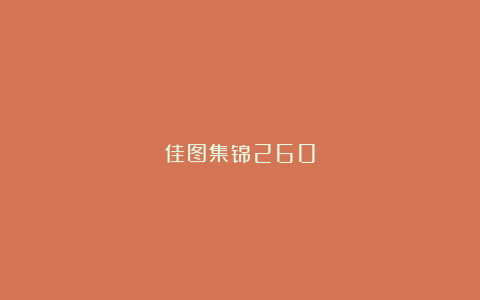 佳图集锦260